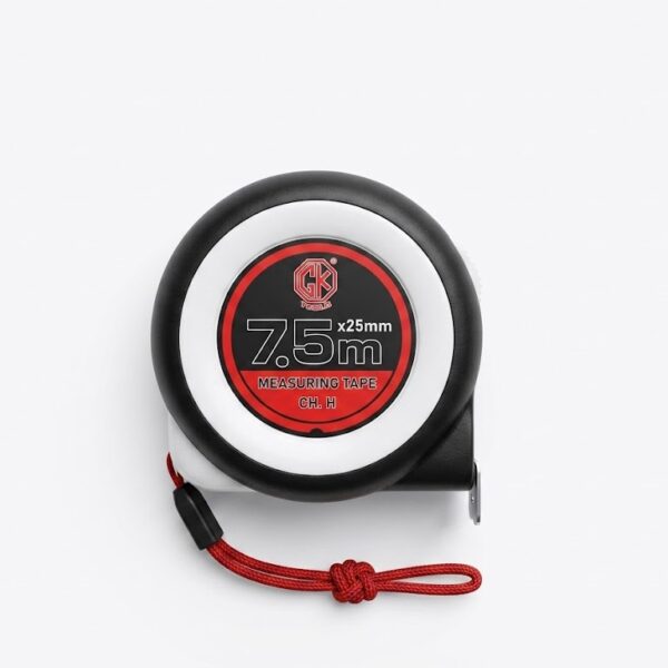 Ruletă de măsurat gumată 7.5 m x 25 mm DELITE
