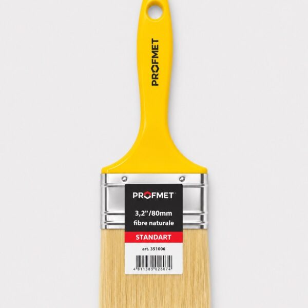 Pensulă plată PROFMET Standart, 80mm (3.2")