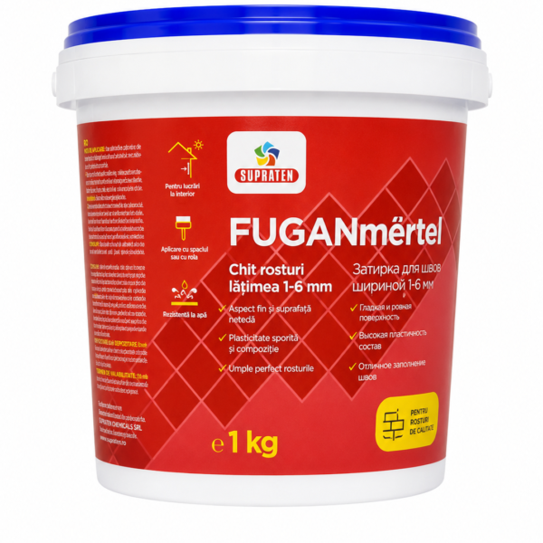 Chit pentru rosturi interior SUPRATEN Fuganmërtel 1-6 mm, 1 kg