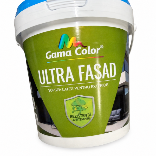 Vopsea latex pentru exterior GAMA COLOR Ultra Fasad, 1.3 kg