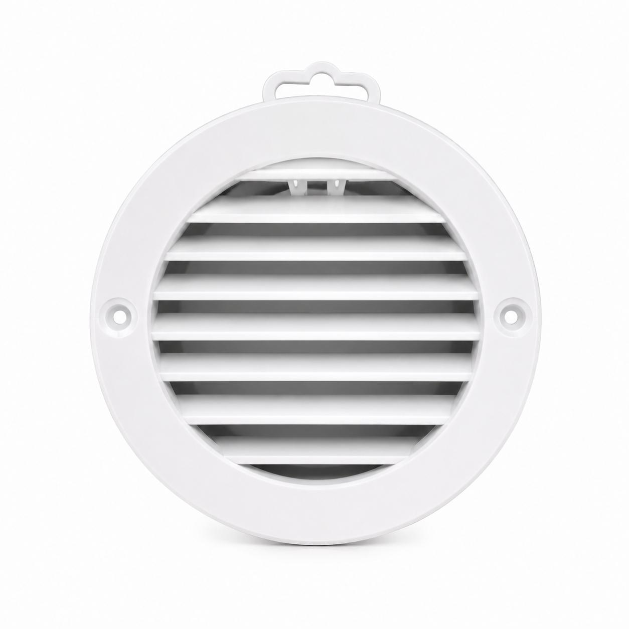 Grilă de ventilație Mistral , albă, Ø 100 mm