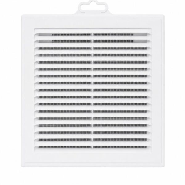 Grilă de ventilație  Mistral , albă, 210x210 mm