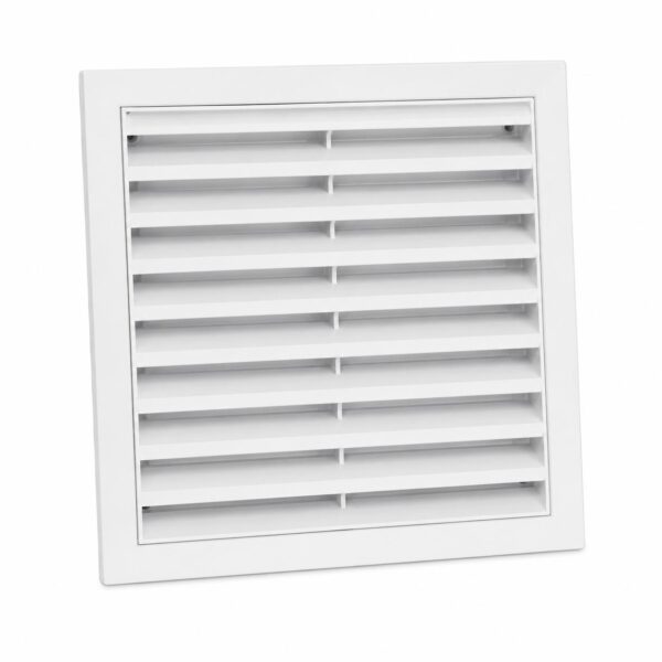 Grilă de ventilație Mistral, albă, 150x150 mm