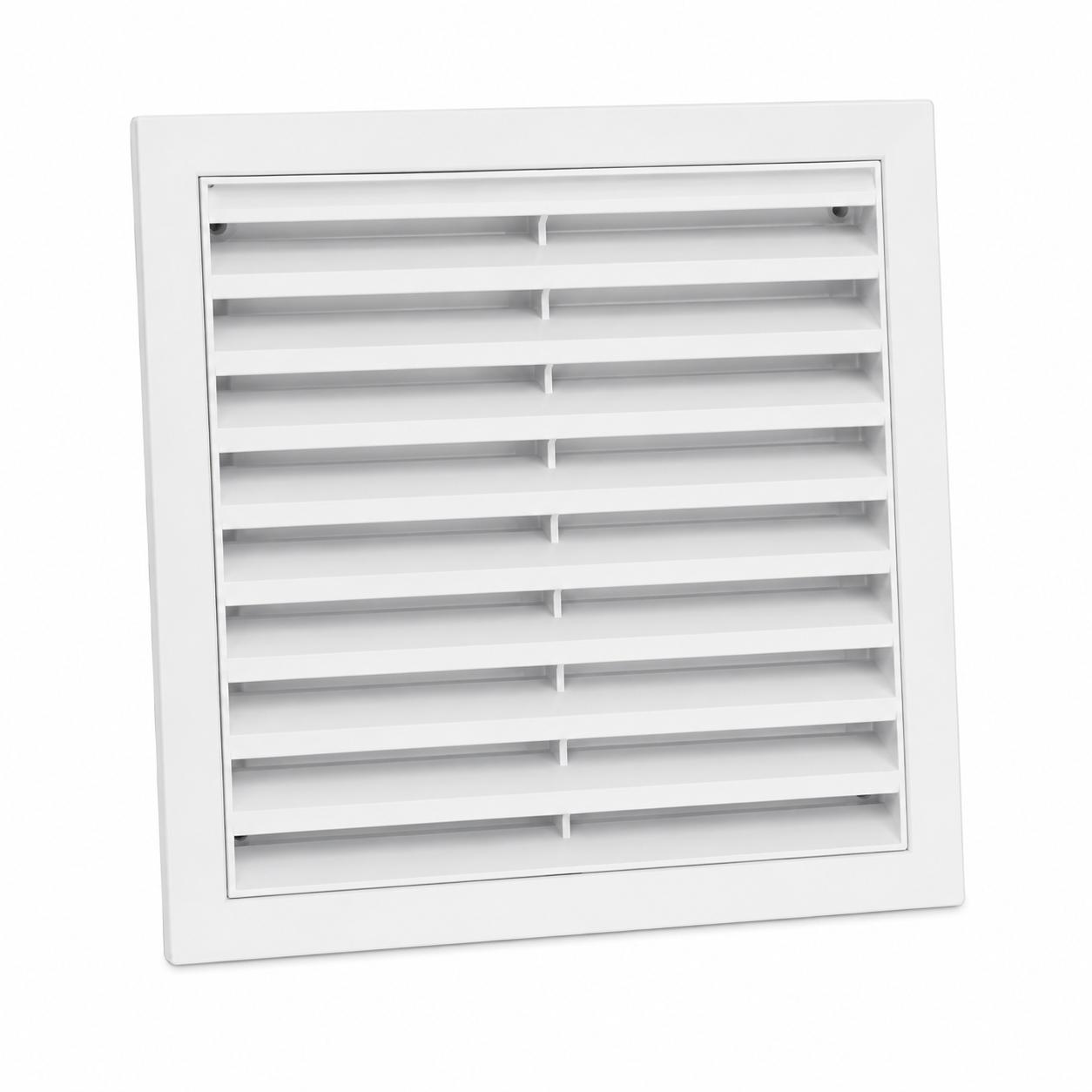 Grilă de ventilație Mistral, albă, 150x150 mm