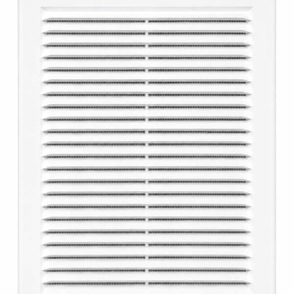 Grilă de ventilație dreptunghiulară MISTRAL 1825R, cu plasă, 180x250 mm