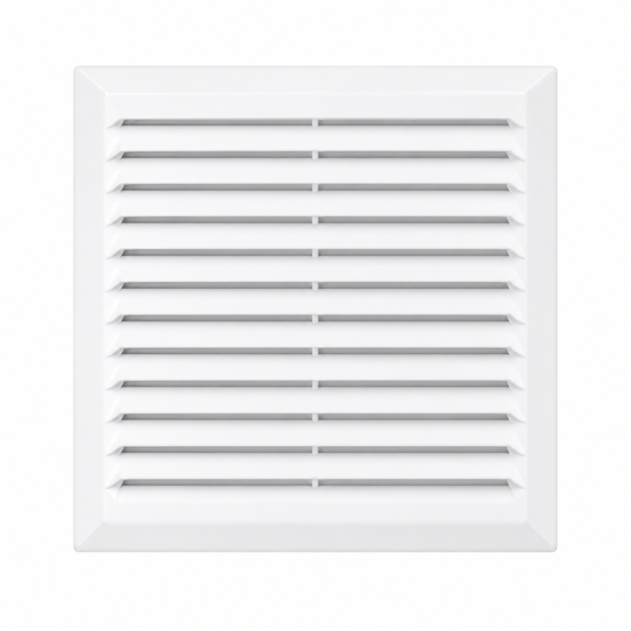 Grilă de ventilație pătrată MISTRAL 1313S, cu plasă, 130x130 mm